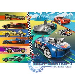 Puzzle 24 elementy Maxi Szybkie samochody Hot Wheels
