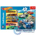 Puzzle 24 elementy Maxi Szybkie samochody Hot Wheels