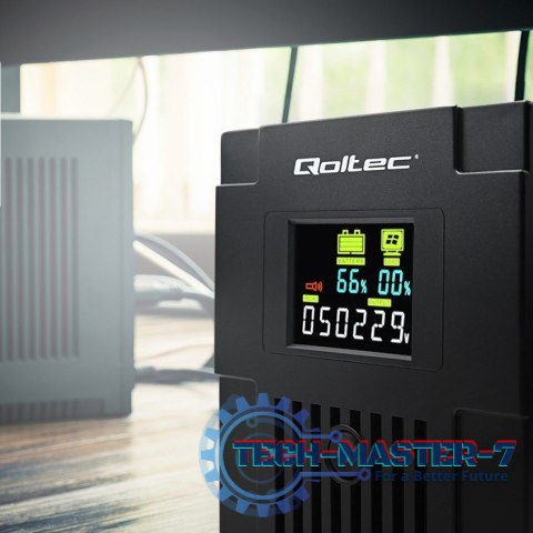 Zasilacz awaryjny UPS | Monolith | 1500VA | 900W | LCD | USB Zasilacz awaryjny UPS | Monolith | 1500VA | 900W | LCD | USB
