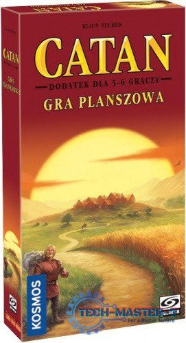Gra CATAN - dodatek 5 i 6 gracz