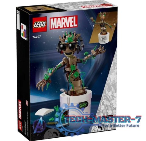 Klocki Marvel Super Heroes 76297 Tańczący Groot Klocki Marvel Super Heroes 76297 Tańczący Groot