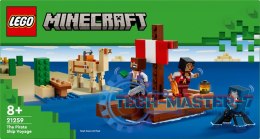 Klocki Minecraft 21259 Rejs statkiem pirackim
