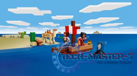 Klocki Minecraft 21259 Rejs statkiem pirackim Klocki Minecraft 21259 Rejs statkiem pirackim