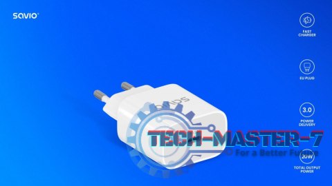 Ładowarka sieciowa 20W LA-09 USB-C QC, PD 3.0 Ładowarka sieciowa 20W LA-09 USB-C QC, PD 3.0