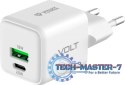Ładowarka sieciowa USB C/A 20W/18W 3A Power delivery 3.0 QC3.0