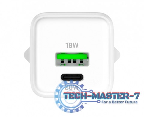 Ładowarka sieciowa USB C/A 20W/18W 3A Power delivery 3.0 QC3.0 Ładowarka sieciowa USB C/A 20W/18W 3A Power delivery 3.0 QC3.0