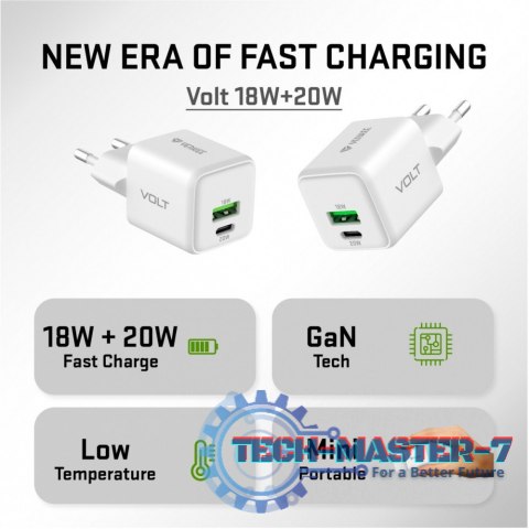 Ładowarka sieciowa USB C/A 20W/18W 3A Power delivery 3.0 QC3.0 Ładowarka sieciowa USB C/A 20W/18W 3A Power delivery 3.0 QC3.0