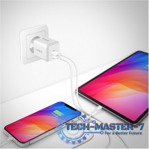 Ładowarka sieciowa USB C/A 20W/18W 3A Power delivery 3.0 QC3.0 Ładowarka sieciowa USB C/A 20W/18W 3A Power delivery 3.0 QC3.0
