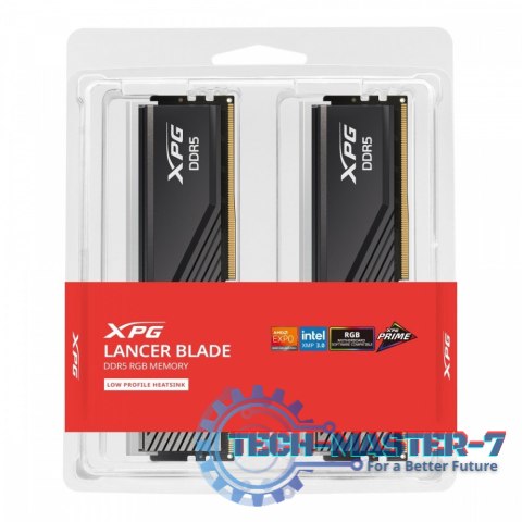 Pamięć XPG Lancer Blade DDR5 6000 64GB (2x32) CL30 RGB Pamięć XPG Lancer Blade DDR5 6000 64GB (2x32) CL30 RGB