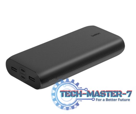 Powerbank BoostCharge 26k mAh 32W 2xUSB-C 2xUSB-A czarny