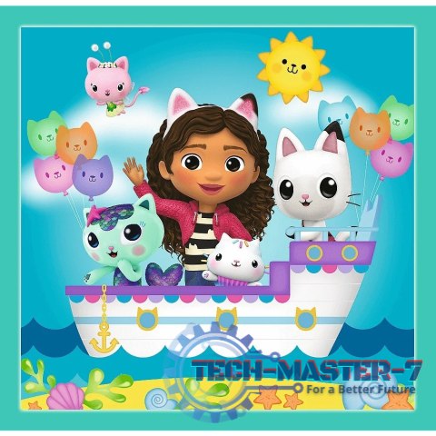 Puzzle 3w1 Aktywności Gabby Koci Domek Gabi (Gabbys Dollhouse) Puzzle 3w1 Aktywności Gabby Koci Domek Gabi (Gabbys Dollhouse)