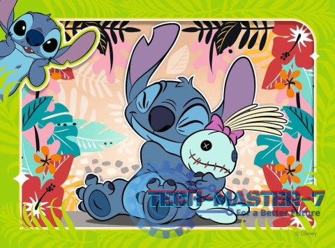 Puzzle 4w1 Disney Stitch Puzzle 4w1 Disney Stitch