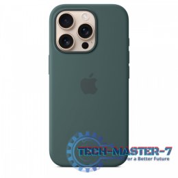 Etui silikonowe z MagSafe do iPhonea 16 Pro - górskie jezioro