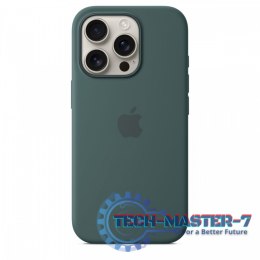 Etui silikonowe z MagSafe do iPhonea 16 Pro - górskie jezioro