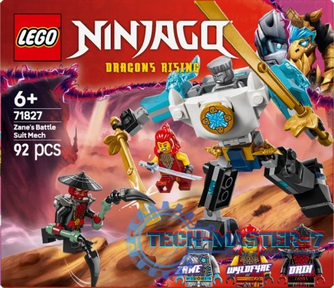 Klocki Ninjago 71827 Mech w zbroi bojowej Zanea Klocki Ninjago 71827 Mech w zbroi bojowej Zanea