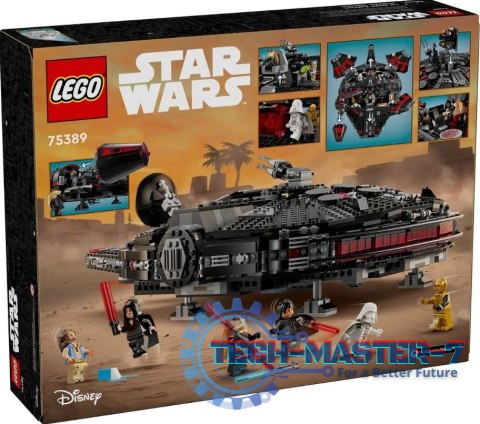 Klocki Star Wars 75389 Mroczny Sokół Millennium Klocki Star Wars 75389 Mroczny Sokół Millennium