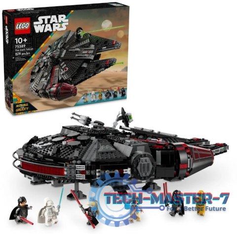 Klocki Star Wars 75389 Mroczny Sokół Millennium Klocki Star Wars 75389 Mroczny Sokół Millennium