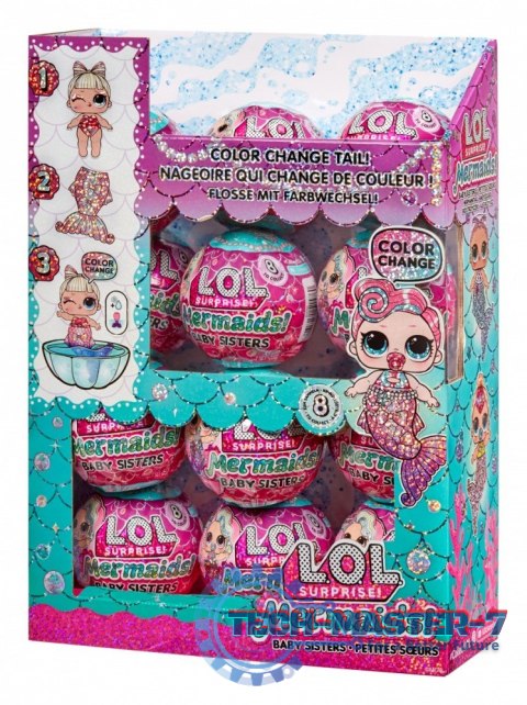 Laleczka L.O.L. Surprise Mermaids Syrenka w kuli niespodzianka Laleczka L.O.L. Surprise Mermaids Syrenka w kuli niespodzianka