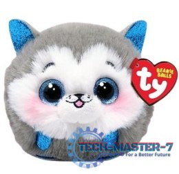 Maskotka TY Beanie balls Husky szary