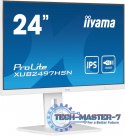 Monitor 24 cale XUB2497HSN-W2 IPS, USB-C Dock, HDMI, DP, 300cd, Pivot, HAS, biały /5y/
