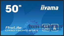 Monitor 50 cali LH5075UHS-B1AG,24/7,VA,ANDROID.11,4K,3xHDMI,DP,RJ45, 2xUSB,2x10W