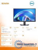 Monitor SE2425H 23.8 cala LED VA/1920x1080/HDMI/VGA/3Y