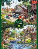 Puzzle 2x500 elementów Sielankowe życie