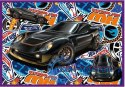 Puzzle 4x250 Wyścigowe auta Hot Wheels
