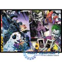 Puzzle 4x250 elementów Batman w akcji