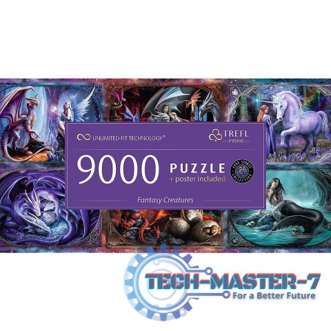 Puzzle 9000 elementów Fantasy Creatures Anne Stokes Puzzle 9000 elementów Fantasy Creatures Anne Stokes