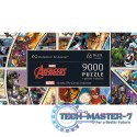 Puzzle 9000 elementów Marvel Across the Comic Universe