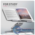 STND-LR Podstawa do laptopów aluminiowa 10-16" regulowane kąty nachylenia, obrót o 360 stopni