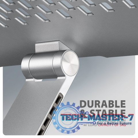 STND-LR Podstawa do laptopów aluminiowa 10-16" regulowane kąty nachylenia, obrót o 360 stopni STND-LR Podstawa do laptopów aluminiowa 10-16" regulowane kąty nachylenia, obrót o 360 stopni