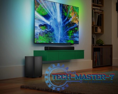 Soundbar 2.1 z bezprzewodowym subwooferem TAB5309/10 Soundbar 2.1 z bezprzewodowym subwooferem TAB5309/10