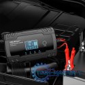 Inteligentna mikroprocesorowa ładowarka 12V 8A | 24V 4A |Prostownik z funkcją naprawy do akumulatora AGM GEL | LCD