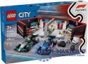 Klocki City 60444 F1 Garaż i bolidy Mercedes-AMG i Alpine