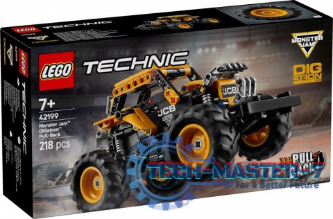Klocki Technic 42199 Monster Jam DIGatron z napędem pull-back