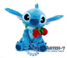 Maskotka Disney Stitch z rożą 25 cm
