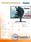 Monitor 32 cale GCB3280QSU-B2,VA,QHD,180Hz,1500R,0.2ms,4xUSB,350cd
