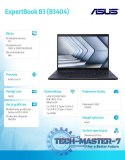 Notebook ExpertBook B3 B3404CVF-Q50005X - i7-1355U/16GB/512GB/RTX 2050/14 WUXGA/Win 11 PRO/3YRS