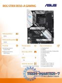 Płyta główna ROG STRIX B550-A GAMING AM4 4DDR4 HDMI/DP ATX