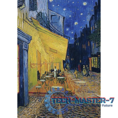 Puzzle 1000 elementów Art Collection Taras kawiarni w nocy Puzzle 1000 elementów Art Collection Taras kawiarni w nocy