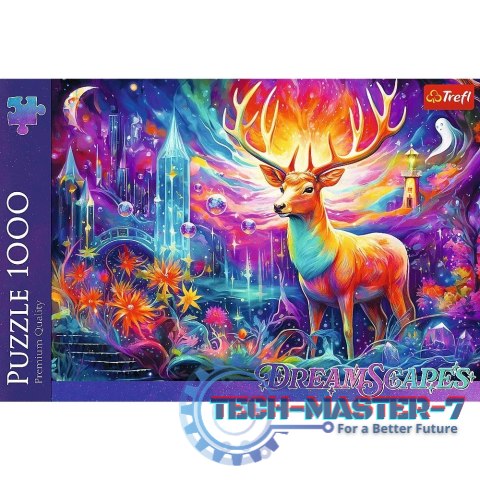 Puzzle 1000 elementów DreamScapes Mistyczny jeleń Puzzle 1000 elementów DreamScapes Mistyczny jeleń