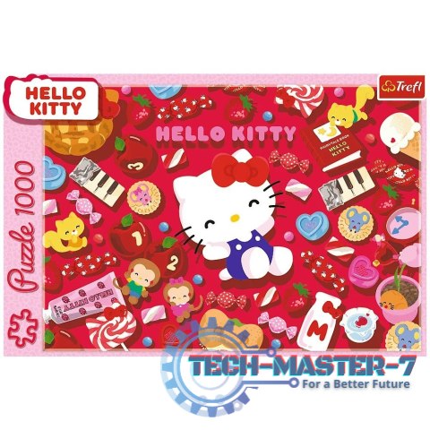 Puzzle 1000 elementów Hello Kitty Puzzle 1000 elementów Hello Kitty