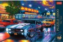 Puzzle 1000 elementów Nocna przejażdżka samochody