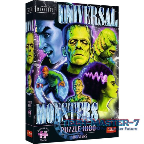 Puzzle 1000 elementów Potwory klasyczne horrory
