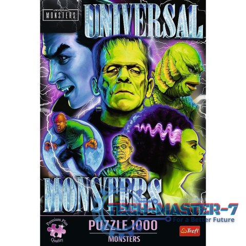 Puzzle 1000 elementów Potwory klasyczne horrory Puzzle 1000 elementów Potwory klasyczne horrory