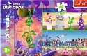 Puzzle 24 elementów Maxi Ciekawski Smok Diplodok
