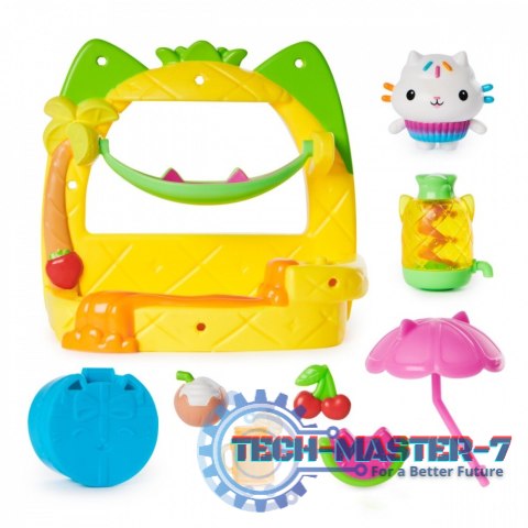 Zestaw figurek Koci Domek Gabi Łakotek Smoothie Balkon Zestaw figurek Koci Domek Gabi Łakotek Smoothie Balkon