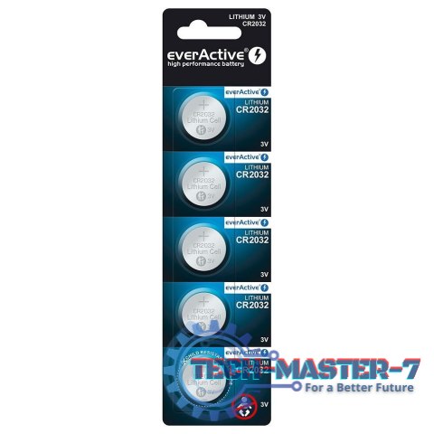 Baterie litowe CR2032 3V Blister 5 szt